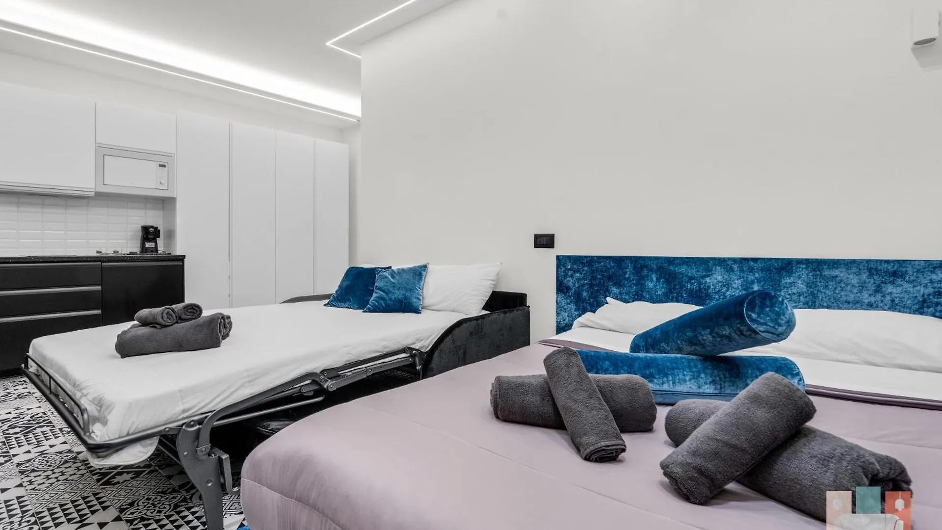 Pab60 -Crescenzago-Luxury Blue House Daire Milano